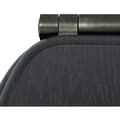 Miniatyrbillede 4 af 5: Toiletsæde - Gelco - North Black - FSC MDF - Soft close - Børstede grafitmetalhængsler