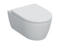 Pikkukuva 2 / 2: Riippuva kulho iCon w/seat rimfree maths valkoinen