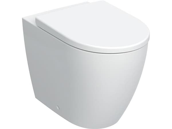 Gulvtoilet iCon BTW m/sæde mathvid