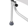 Miniatyrbild 4 av 4: Toalettförstärkningsstol, Justerbara armstöd, 170° benrotation, Ergonomisk design