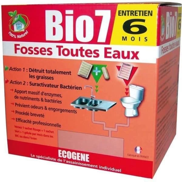 Bio7 speciella septiktankar - 12 påsar