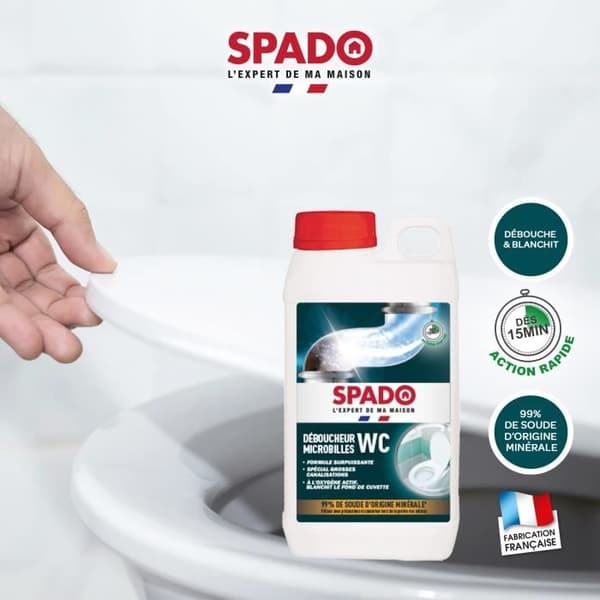 SPADO Microbead toalett unclog - 1kg