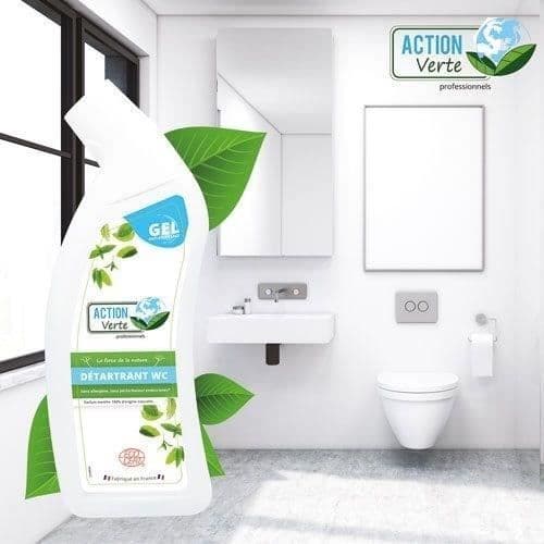 Détartrant WC - ACTION VERTE - Mentoldoft - 750 ml