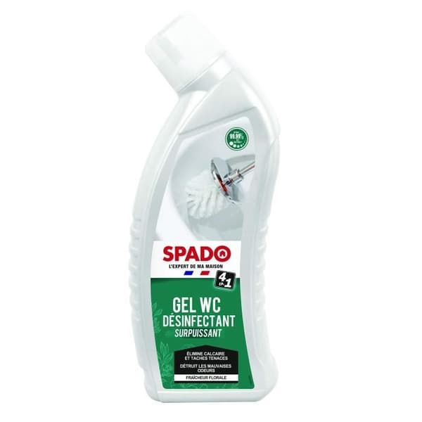 Gel WC desinfektionsmedel 4 i 1 superkraftig - 750 mL