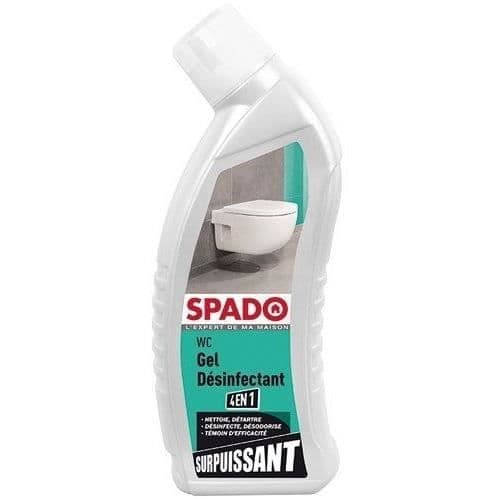 Gel WC desinfektionsmedel 4 i 1 superkraftig - 750 mL