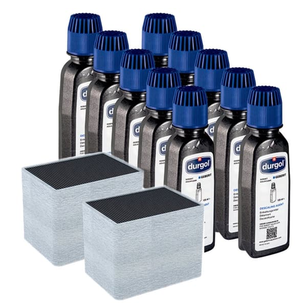 Geberit AquaClean Rengjøringspakke Avkalkningsmiddel og Keramikkfilter 10 stk