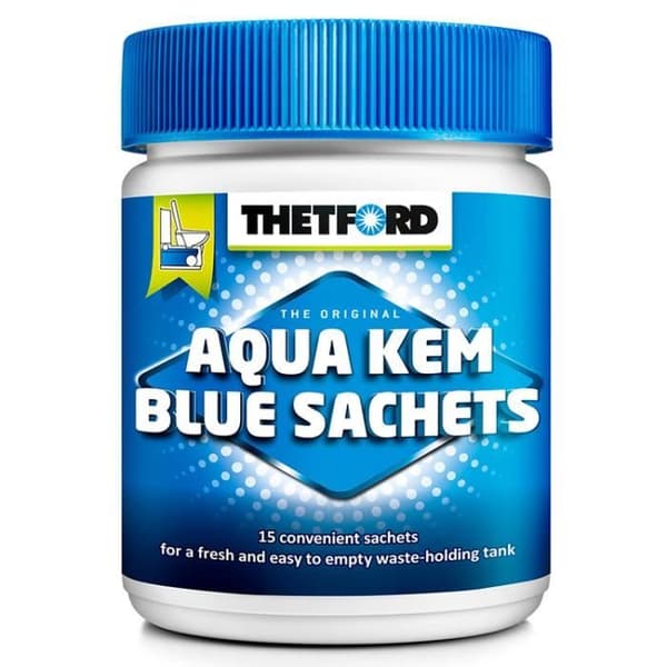 THETFORD parti 3x Aqua Kem Blå påsar 15 påsar flytande