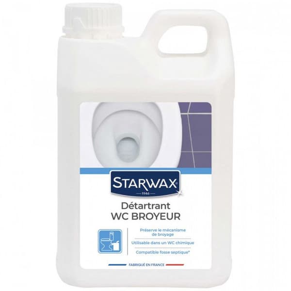 Starwax toalettkvarn avkalkningsmedel - 750 ml flaska