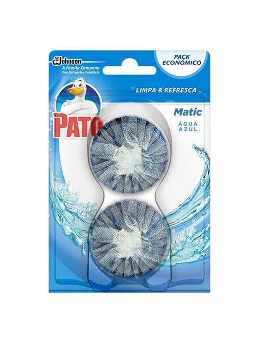 Toalettrengöringsprodukt Pato - J317008 -Matic Azul 1+1 2 * 50Gr