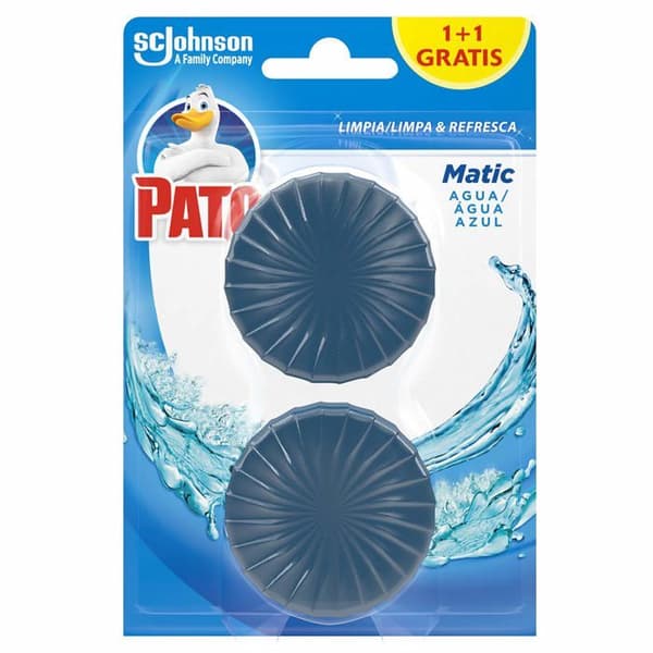 Toalettrengöringsprodukt Pato - J317008 -Matic Azul 1+1 2 * 50Gr
