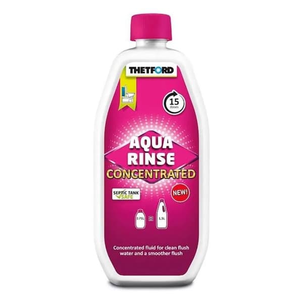 Vätska för spolvattenreservoar - Thetford - Aqua Rinse Koncentrat - 0,75 L - Fräsch doft