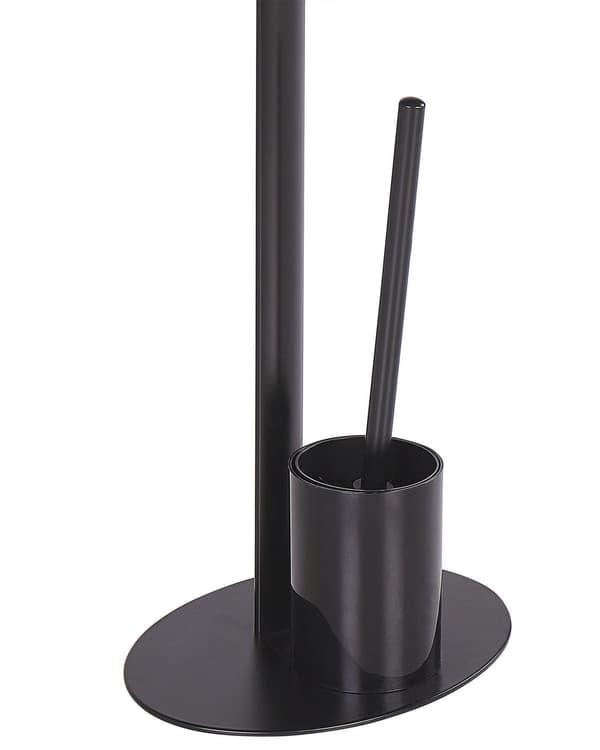 Stående Toiletpapir holder i Sort Farve