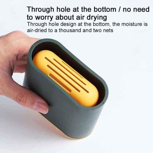 Borste och hållare Revolutionerande SilIcone Flex toalettborste med hållare, djuprengöring Väggmonterad badrum toalettrengöring