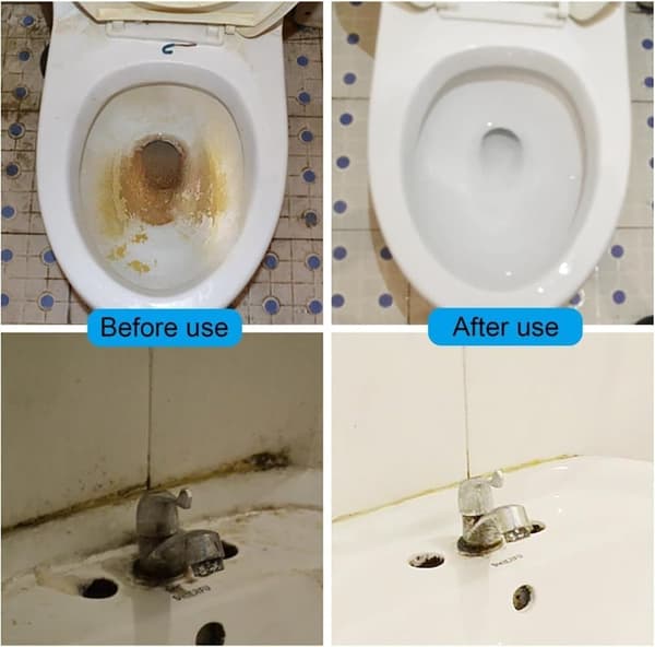 2-Pak - Pimpsten Toiletbørste - Toiletrengøring - Rengøring
