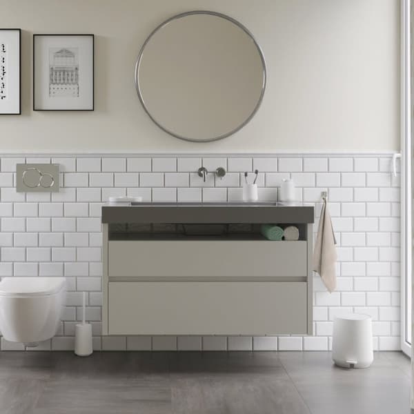 Beslagsboden Satin 573 WC-børste