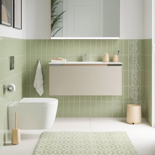 Beslagsboden Satin 573 WC-børste