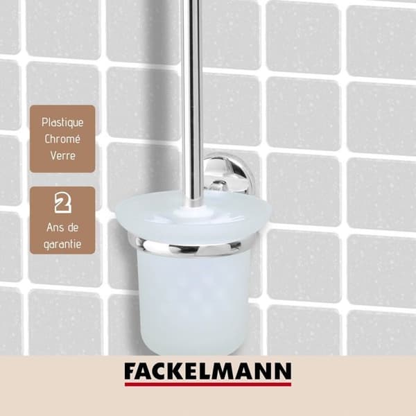Väggmonterad toalettborste Fackelmann Vision