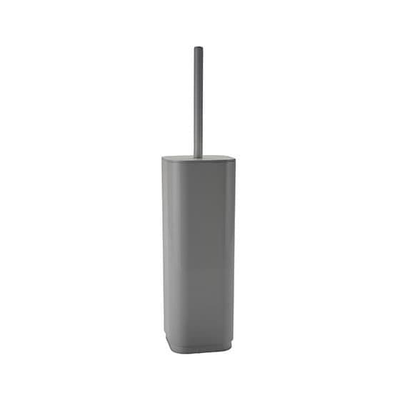 Gedy 6334-08, Stöd och borste för toaletter, Grå, G-SEVENTY, Modem, 90 mm, 90 mm