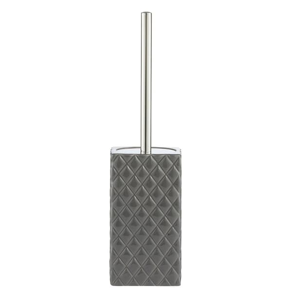 FURNLUX TOALETTBORSTE PORTIA GRÅ 10CM
