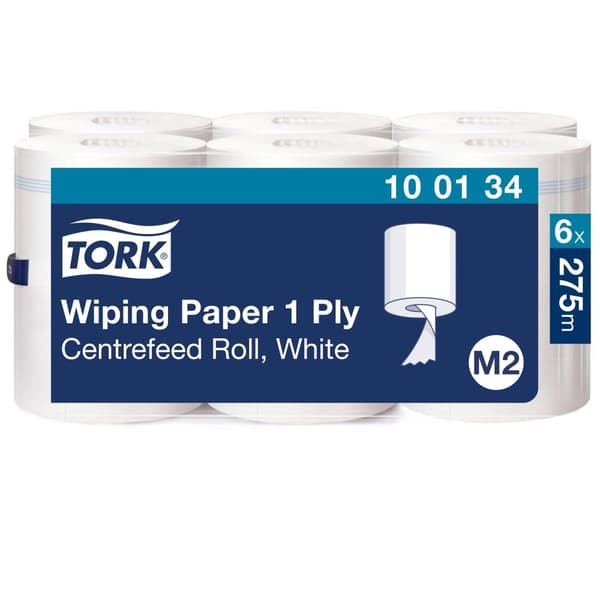 Torkrulle TORK Adv M2 1-lag vit 275m 6st