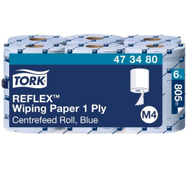 Torkrulle TORK Adv M4 Reflex Blå 6/fp