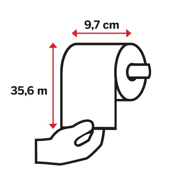 Toalettpapper KATRIN Plus 285 Soft 42/fp