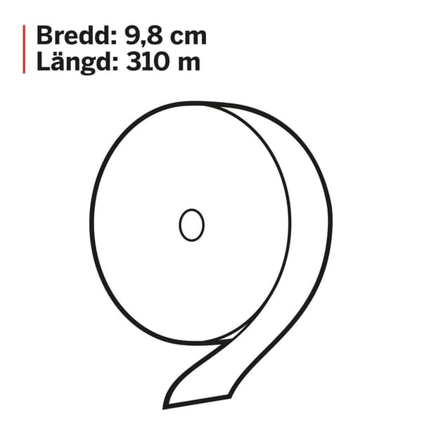 Toalettpapper KATRIN Gigant M 310m 6/fp