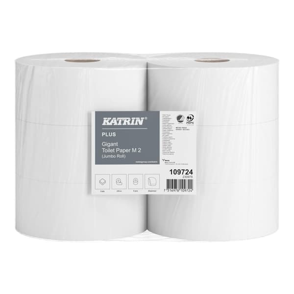 Toalettpapper KATRIN Gigant M 310m 6/fp