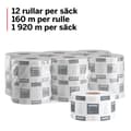 Miniatyrbild 3 av 7: Toalettpapper Plus Gigant S 160m 12/fp