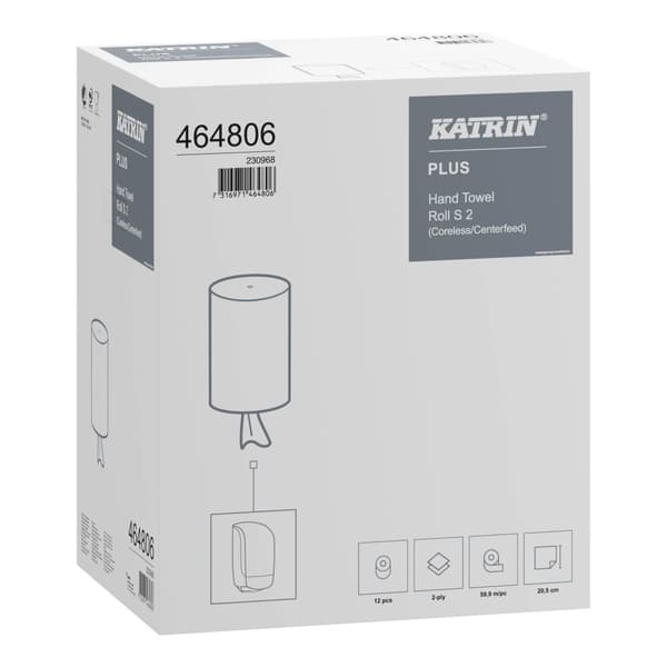 Torkrulle KATRIN Plus 2-L S 60m/rl 12st