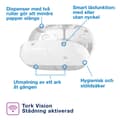 Miniatyrbild 6 av 7: Dispenser TORK T9 SMARTONE Twin vit