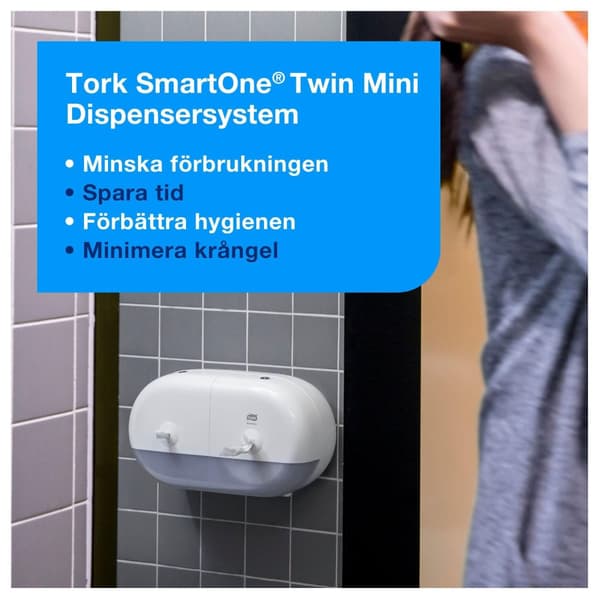 Dispenser TORK T9 SMARTONE Twin vit