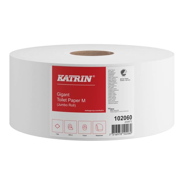 Toalettpapper KATRIN Gigant M 435m 6/fp