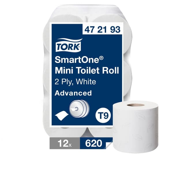 Toalettpapper TORK Adv T9 2-lag 12/fp