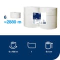 Miniatyrbild 2 av 7: Toalettpapper TORK Uni T1 1-lag 480m 6st