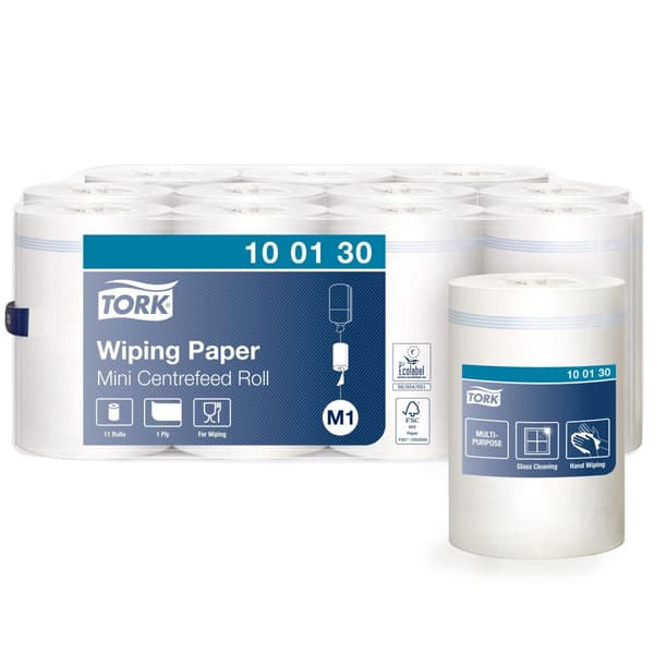 Torkrulle TORK Adv M1 1-lag vit 120m 11st