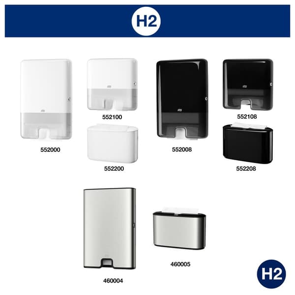 Handduk TORK Adv H2 Xpress 2856/fp