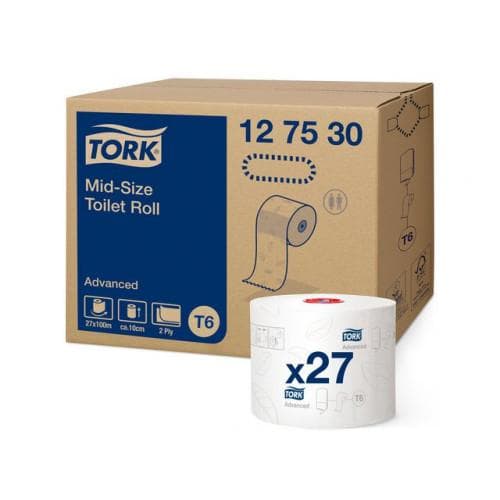 Toalettpapper TORK Adv T6 2-lag 27/FP