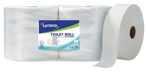 Toalettpapper LYRECO Maxi 350m 6/fp