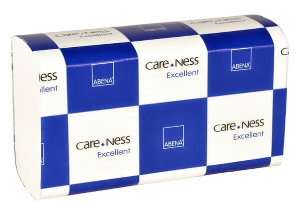Handduk ABENA Nonstop 2-l vit 4000/fp