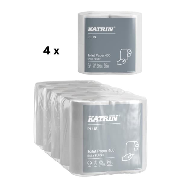 Toalettpapper KATRIN Plus 400 EF 20/fp