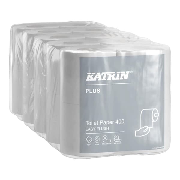 Toalettpapper KATRIN Plus 400 EF 20/fp