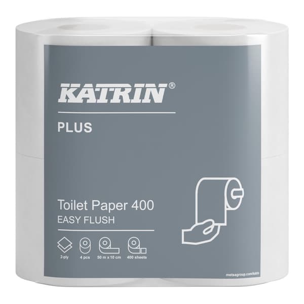 Toalettpapper KATRIN Plus 400 EF 20/fp