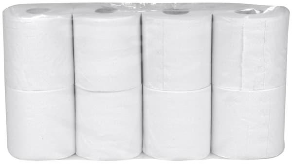 Toalettpapper 2-l vit retur 64/fp
