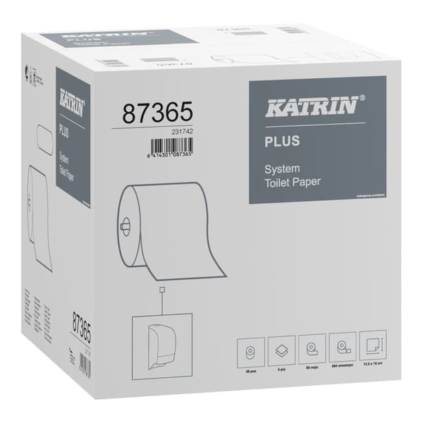 Toalettpapper KATRIN Plus System 36/fp