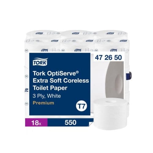 Toalettpapper TORK Pre T7 3-lag 18/krt