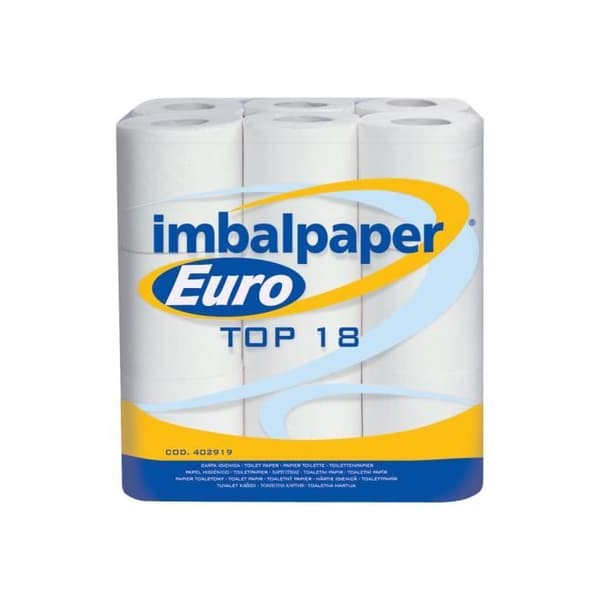 Papernet Special Pure cellulosa toalettpapper 180 ark rulle 19,8 m vit (pack om 18)