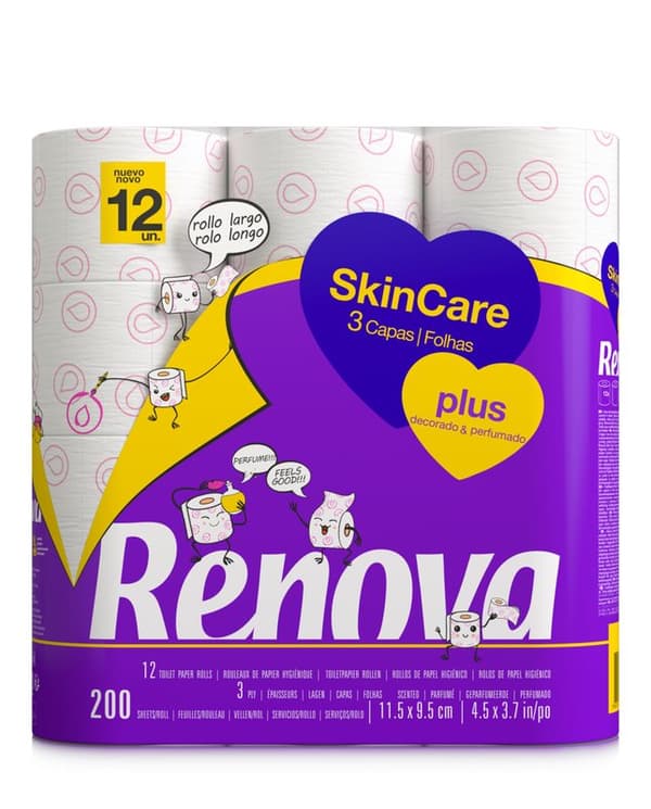 Renova Skin Care Plus 12R toiletpapir