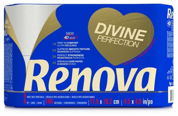 Renova Divine 6R toiletpapir