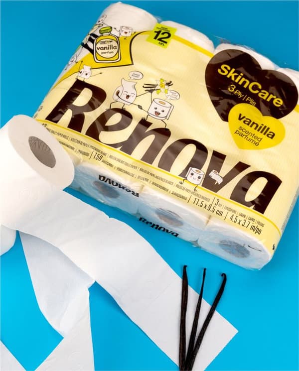 Renova Skin Care Vanilla 12R wc-paperi